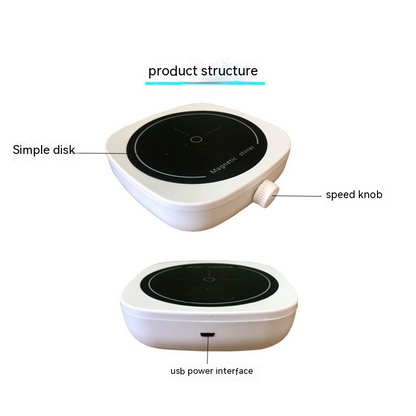 Compact Lab Magnetic Stirrer – Silent Mini Mixer for Home & Professional Use