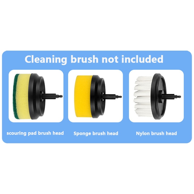 Electric Scrubber Brush Set – Cordless Multifunctional Home Cleaning Tool