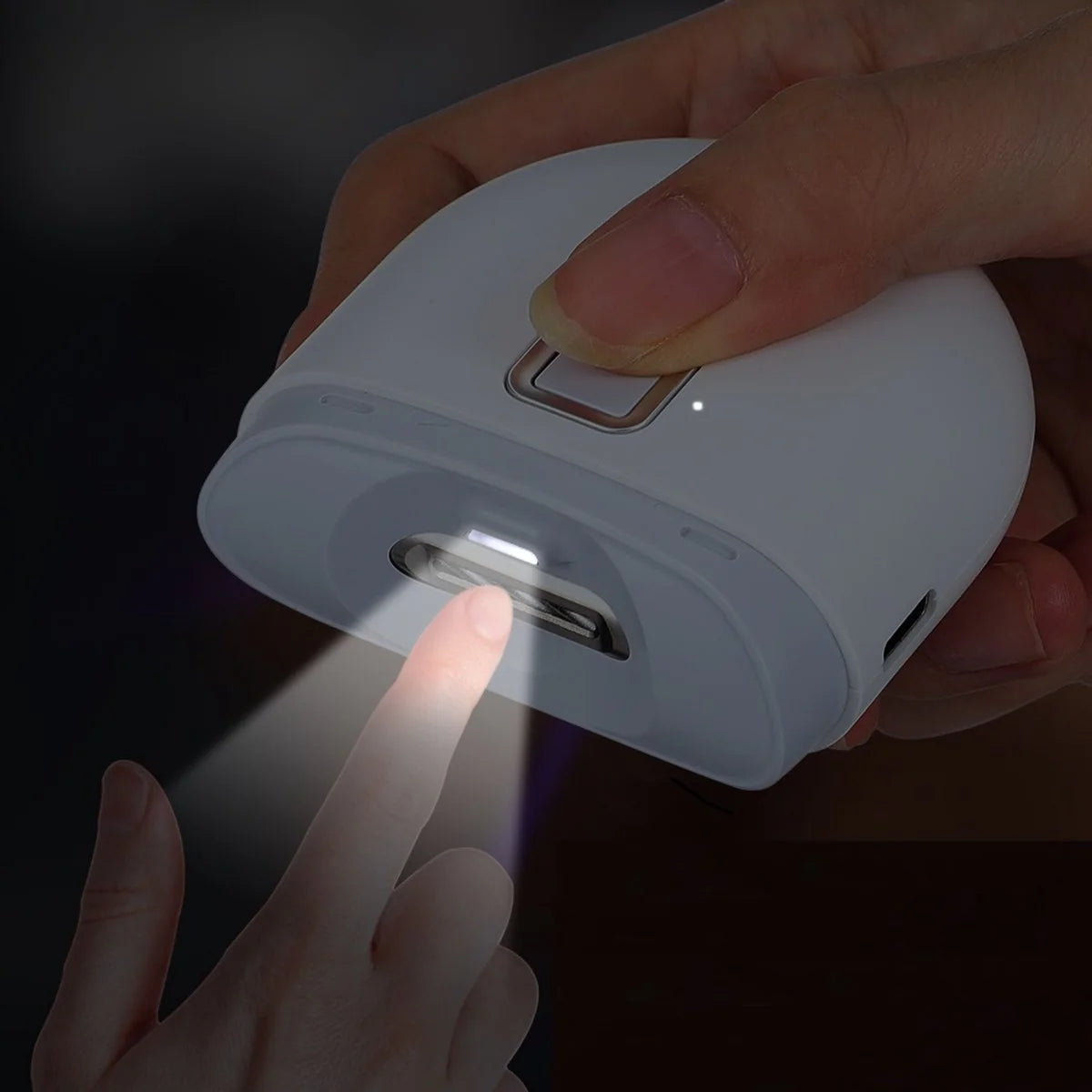 Electric Nail Clipper with LED Light – Salon-Quality Nail Care Tool at Home