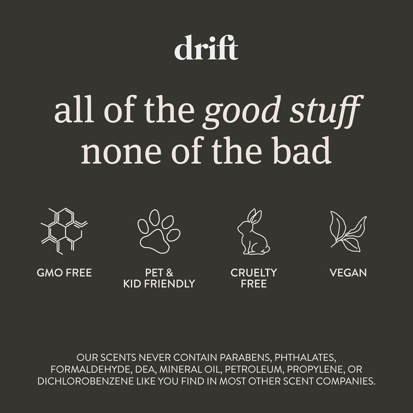 Drift Car Air Freshener - The Original Wood Air Freshener - Car Odor Eliminator - Long Lasting Scent - Auto Accessories - Metal Clip - Essential Oils - Clean Ingredients - Teak Scent Starter Kit
