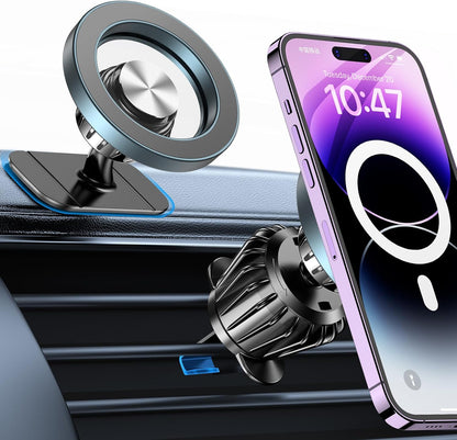 For Magsafe Car Mount【Strong Magnets】Magnetic Phone Holder for Car Phone Holder Mount Dash Mounted Holders Phone Holders for Your Car Accessories for Women Men for Iphone 17 Pro Max 16 15 14