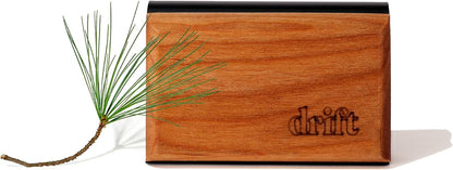 Drift Car Air Freshener - The Original Wood Air Freshener - Car Odor Eliminator - Long Lasting Scent - Auto Accessories - Metal Clip - Essential Oils - Clean Ingredients - Teak Scent Starter Kit