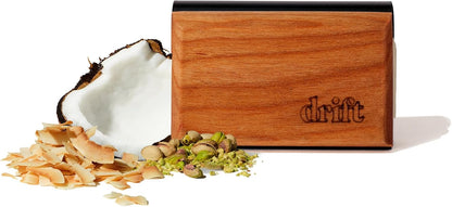 Drift Car Air Freshener - The Original Wood Air Freshener - Car Odor Eliminator - Long Lasting Scent - Auto Accessories - Metal Clip - Essential Oils - Clean Ingredients - Teak Scent Starter Kit