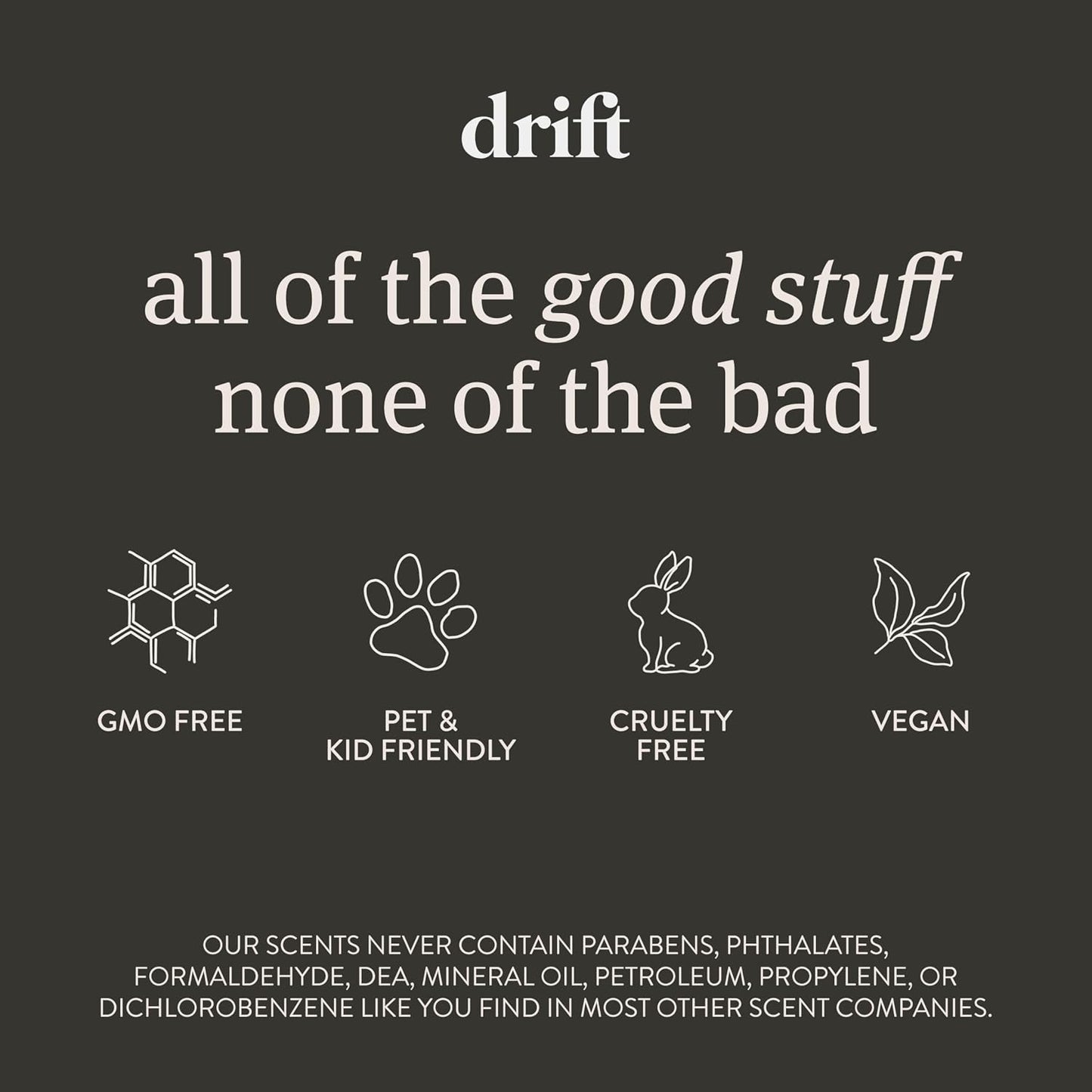 Drift Car Air Freshener - The Original Wood Air Freshener - Car Odor Eliminator - Long Lasting Scent - Auto Accessories - Metal Clip - Essential Oils - Clean Ingredients - Teak Scent Starter Kit