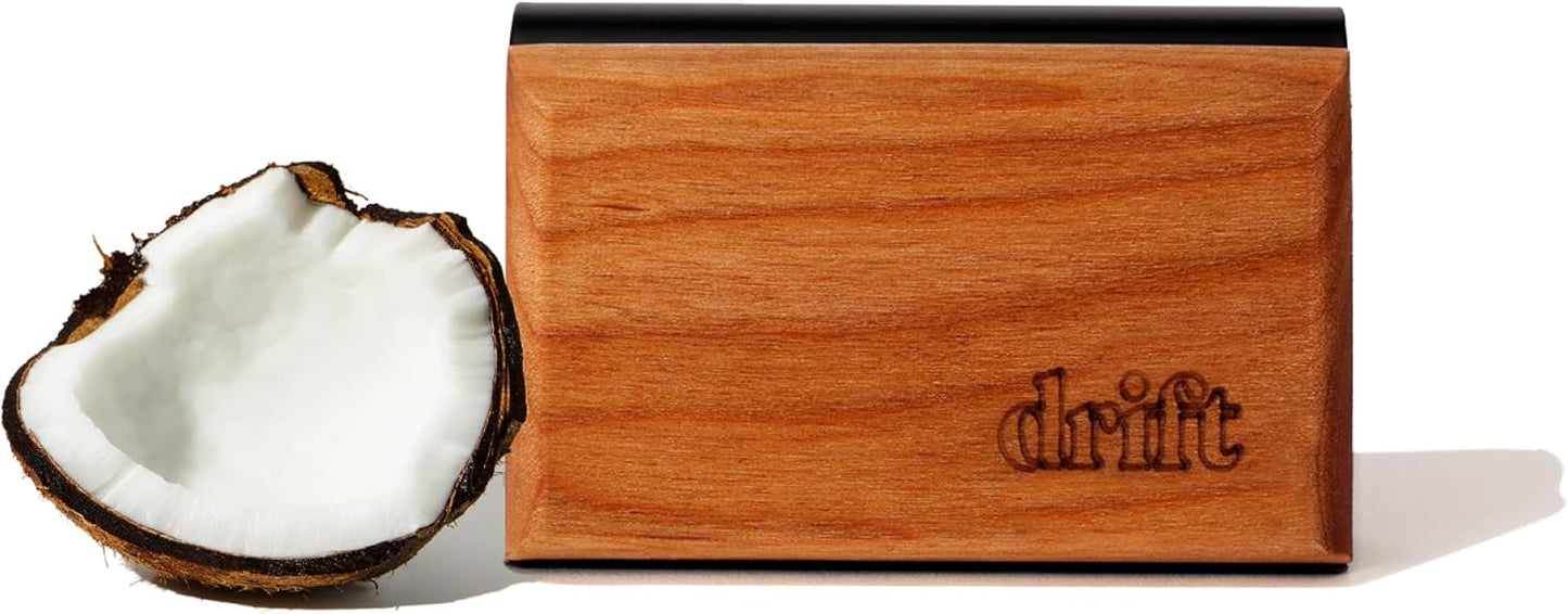 Drift Car Air Freshener - The Original Wood Air Freshener - Car Odor Eliminator - Long Lasting Scent - Auto Accessories - Metal Clip - Essential Oils - Clean Ingredients - Teak Scent Starter Kit