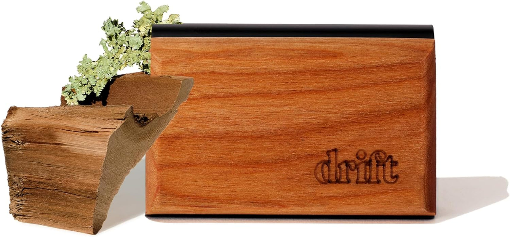 Car Air Freshener - the Original Wood Air Freshener - Car Odor Eliminator - Long Lasting Scent - Auto Accessories - Metal Clip - Essential Oils - Clean Ingredients - Teak Scent Starter Kit