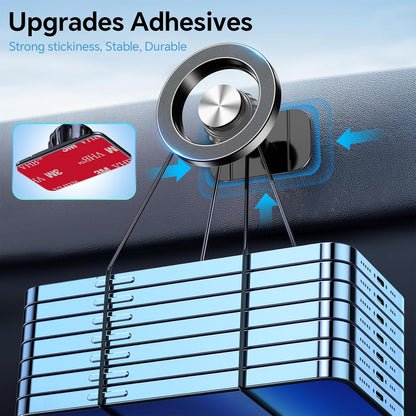 For Magsafe Car Mount【Strong Magnets】Magnetic Phone Holder for Car Phone Holder Mount Dash Mounted Holders Phone Holders for Your Car Accessories for Women Men for Iphone 17 Pro Max 16 15 14