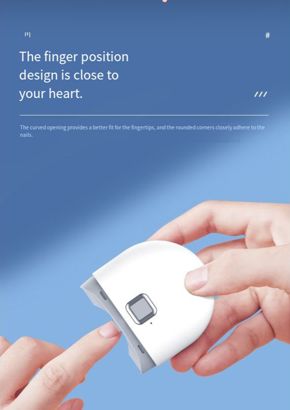 Electric Nail Clipper with LED Light – Salon-Quality Nail Care Tool at Home