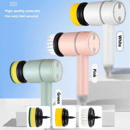 Electric Scrubber Brush Set – Cordless Multifunctional Home Cleaning Tool