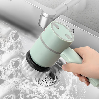 Electric Scrubber Brush Set – Cordless Multifunctional Home Cleaning Tool