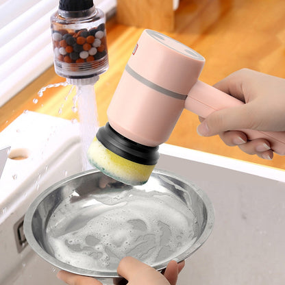 Electric Scrubber Brush Set – Cordless Multifunctional Home Cleaning Tool