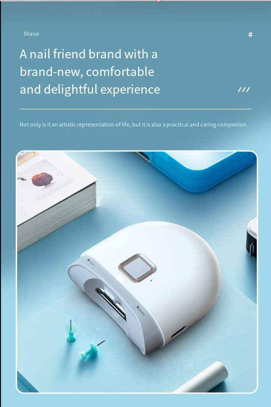 Electric Nail Clipper with LED Light – Salon-Quality Nail Care Tool at Home